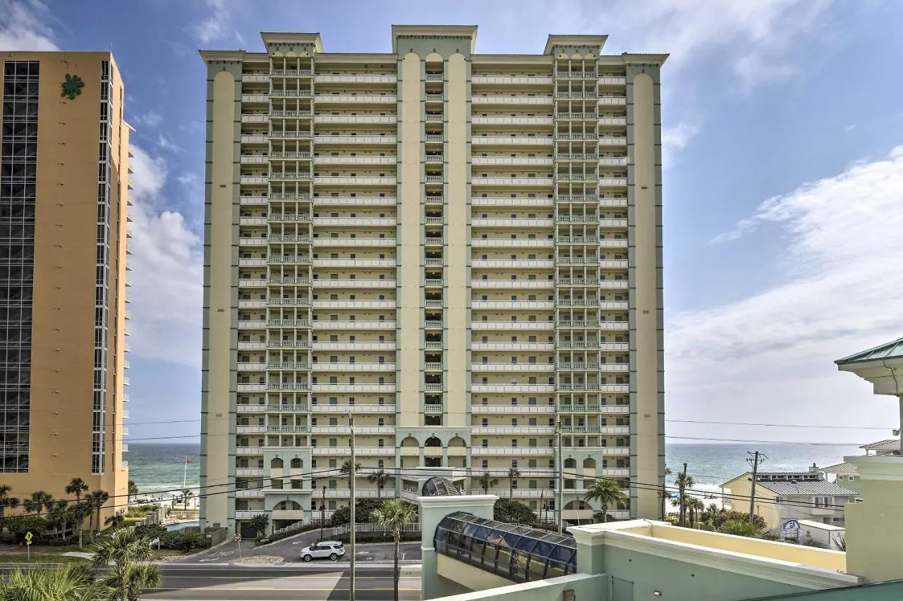 דירה פנמה סיטי ביץ' Oceanfront Pcb Condo With Balcony And Beach Access! ארצות הברית
